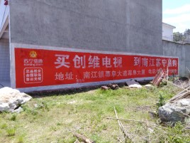 石城墙体广告公司全面解决农村墙体广告痛点