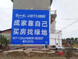 石城墙体广告位置选择重要性