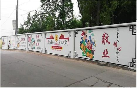 石城手绘墙画在现实中主要有哪些应用？