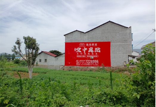 石城做墙体广告的意义