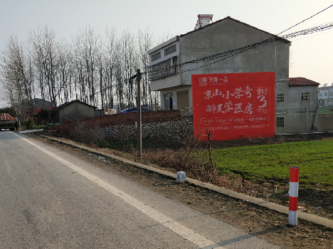 石城墙体广告为什么要重复投放？