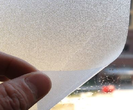 石城玻璃门外面粘广告用什么材料好？