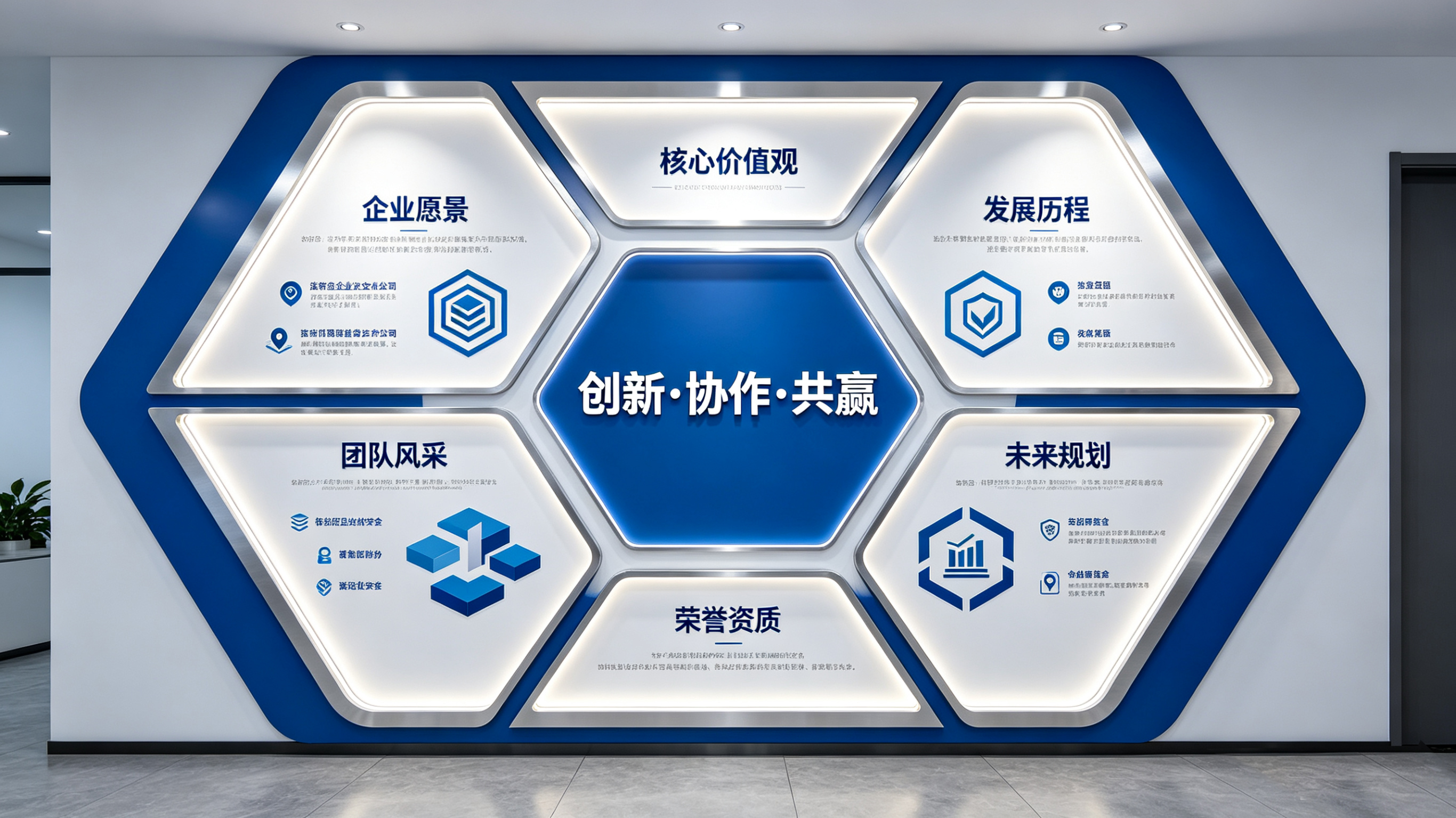 石城企业文化墙六边形避坑指南（新手常犯5个错误）